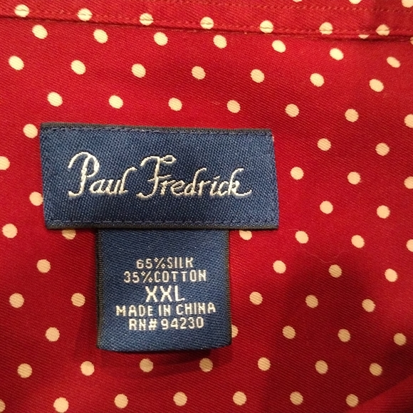 Xxl Paul Fredrick long sleeve button down shirt - Picture 3 of 8